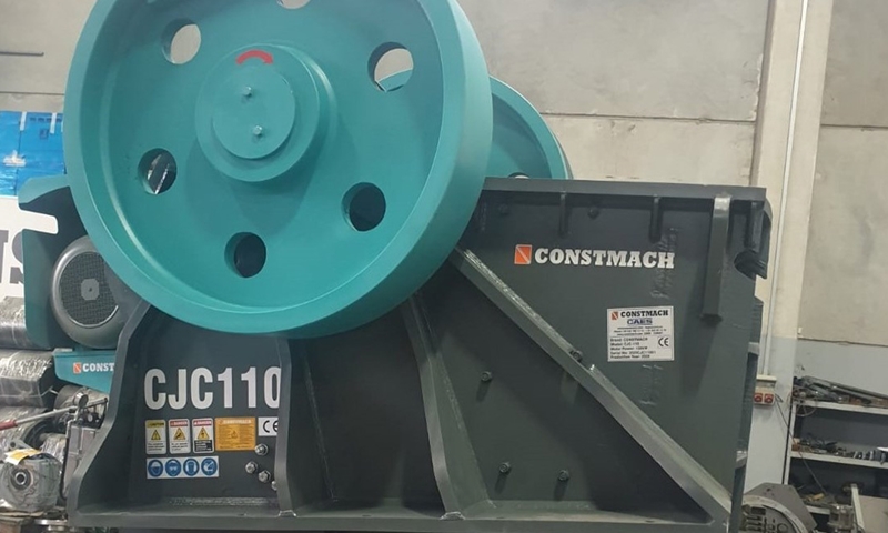 Щековая дробилка CONSTMACH CJC 110 отправлена для нашего клиента в Парагвай