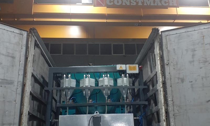 CONSTMACH COMPACT 100, kompaktna betonska baza, isporučena je našem kupcu u Poljskoj.