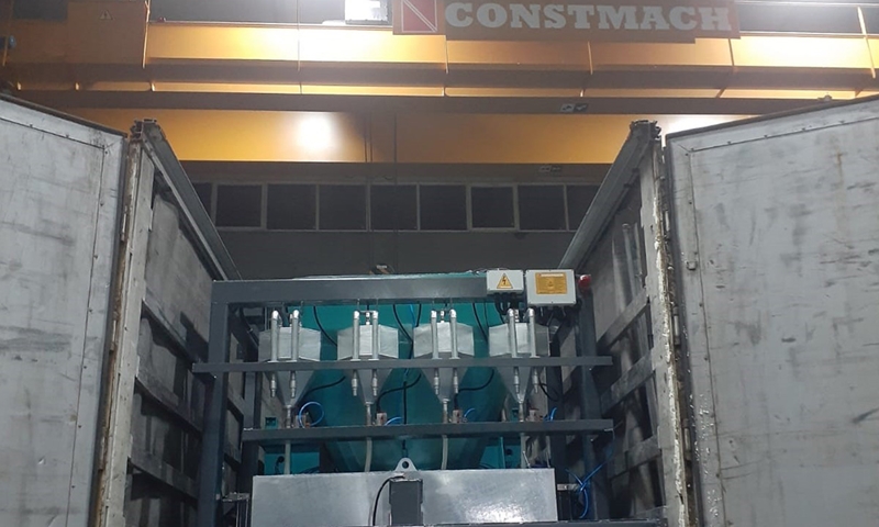 Бетонный завод компактного типа CONSTMACH COMPACT 100 отправлен нашему заказчику в Польшу.