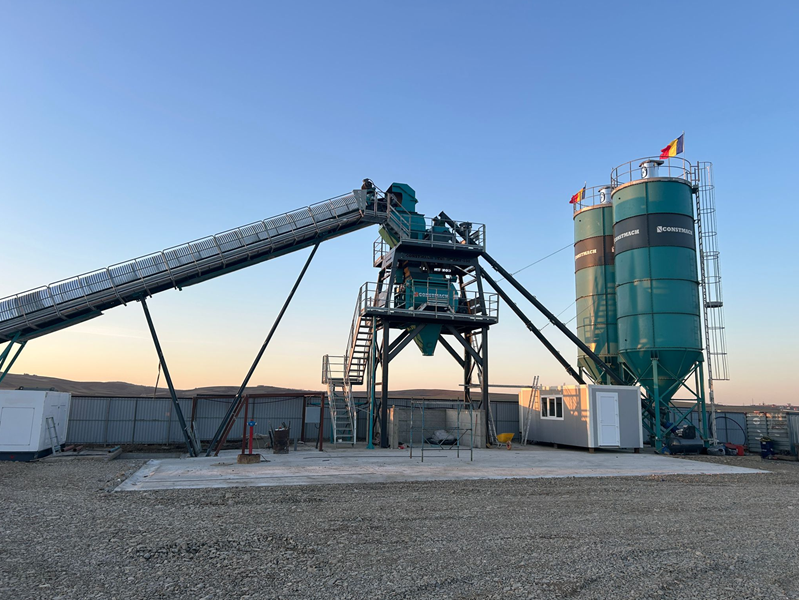 Smart Compact 60 with Belt Concrete Solution for Romania!