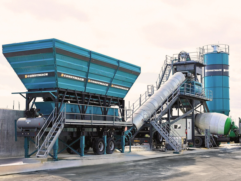 De la production à la performance : la centrale à béton mobile 120 a été installée avec succès aux Bahamas !