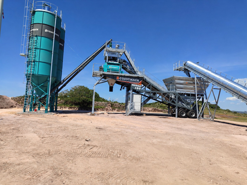 High-Performance MOBILE 100 Plant Installed in Sardinia, Italy!