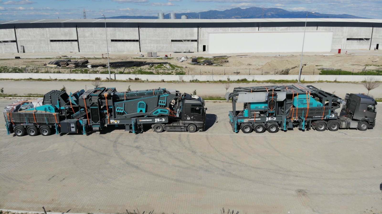 JS-3 - Mobile Crusher Plant Transport