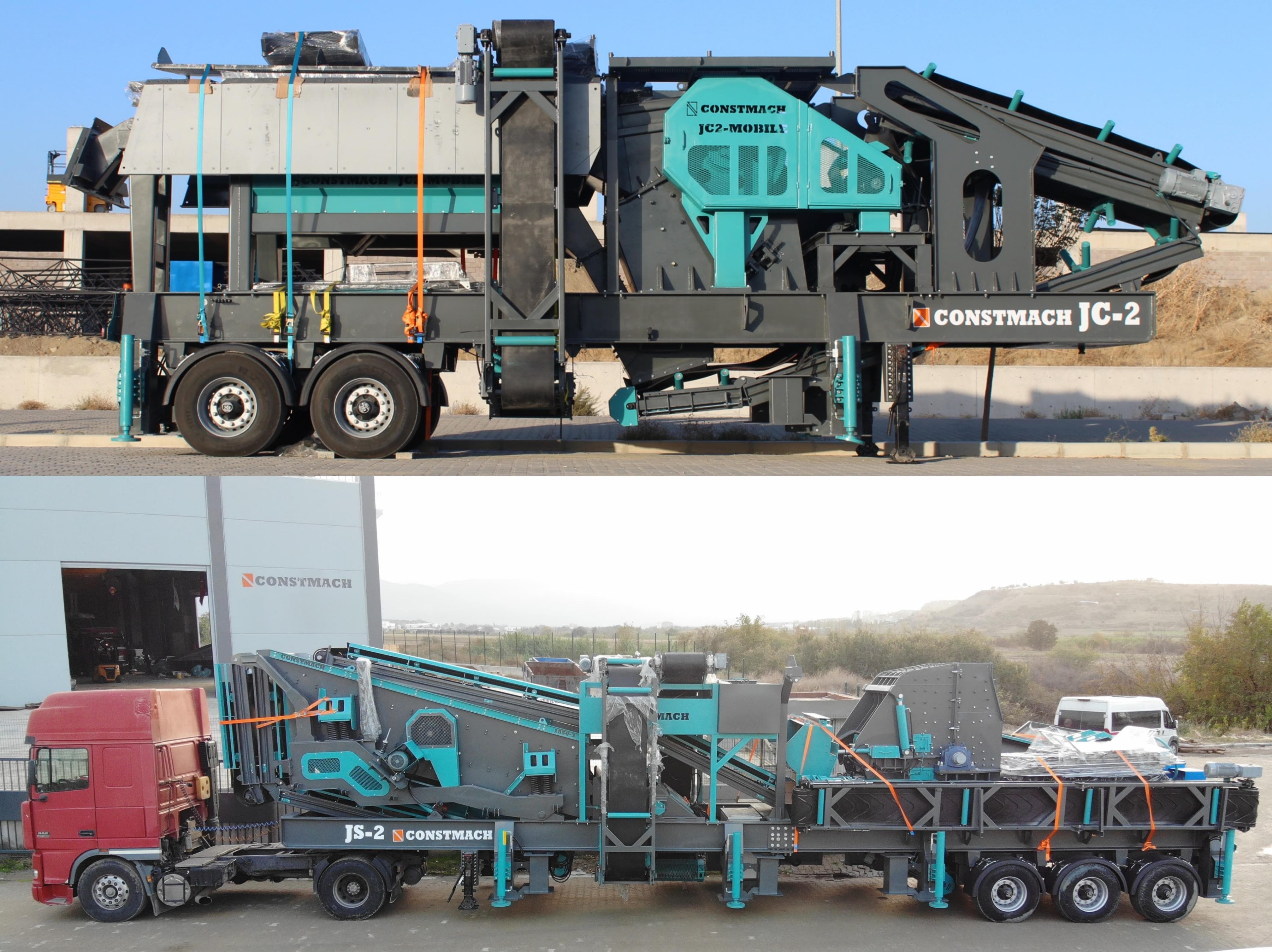 JS-1 - Mobile Crusher Plant Transport