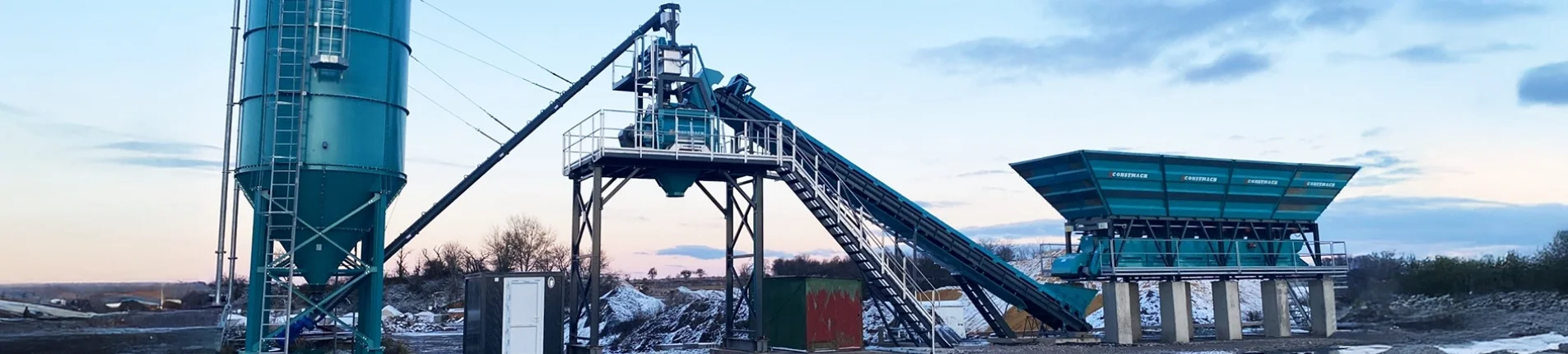 Compact 60 with Belt | Planta de Hormigón Compacta