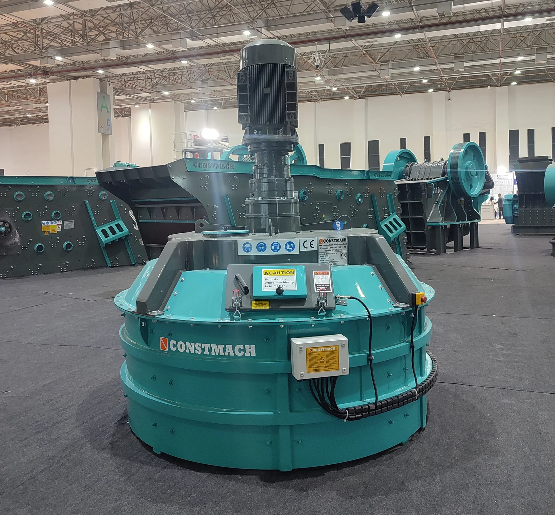 CPLN - 2 | Planetary Concrete Mixer