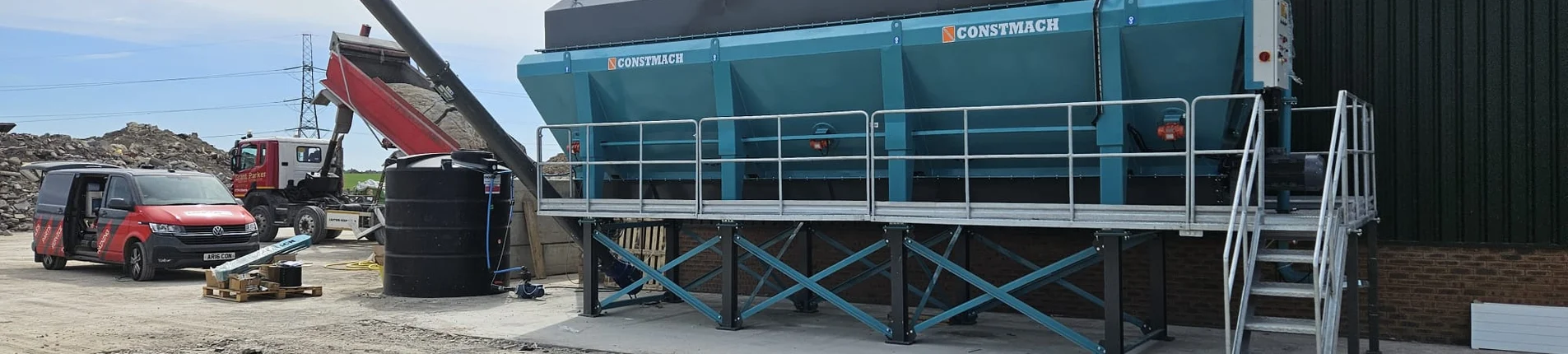 Horizontal Cement Silo