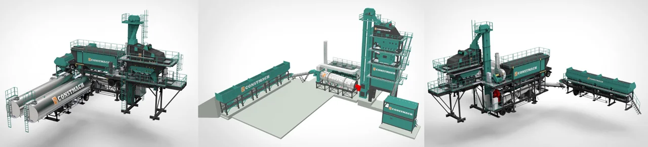 Mobile Asphalt Plant (Batch Type)