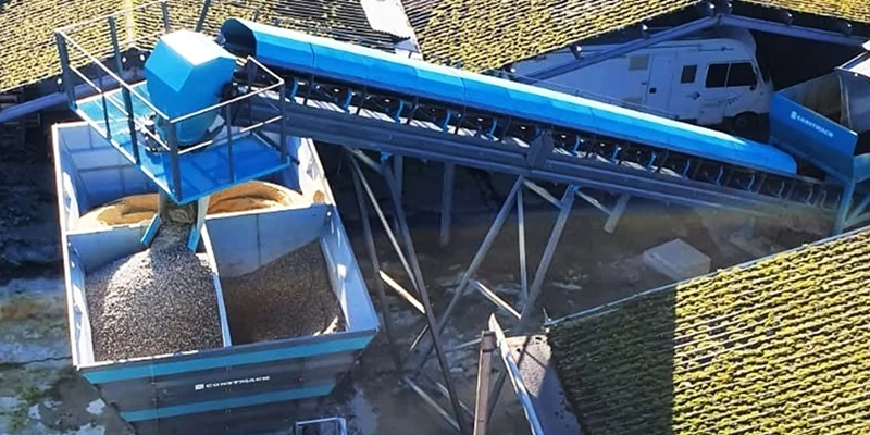 Prefeeding Conveyor | Bandă de Pre-Alimentare cu Agregate