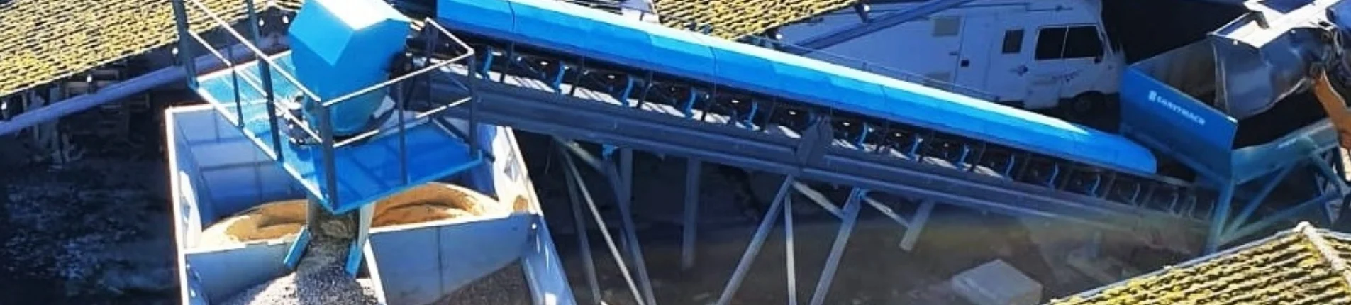 Prefeeding Conveyor | Bandă de Pre-Alimentare cu Agregate