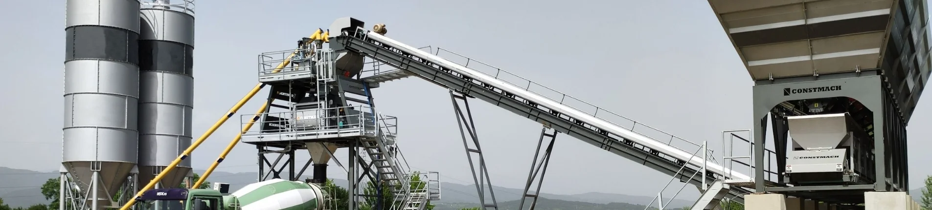 Stationary 160 | Stationary Concrete Batching Plant