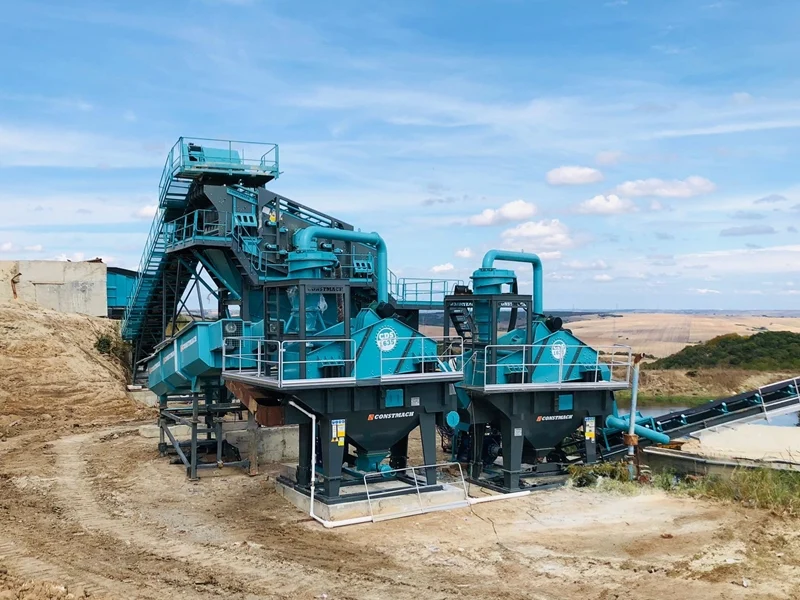 Stationary Screening & Washing Plant