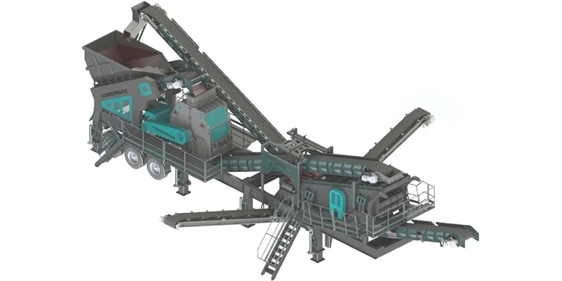 T-100 | Mobile Tertiär-Prallbrechanlage