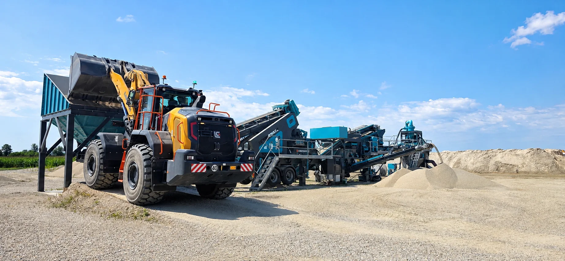 V-70 | Instalação Móvel de Produção de Areia – Imagem 2
