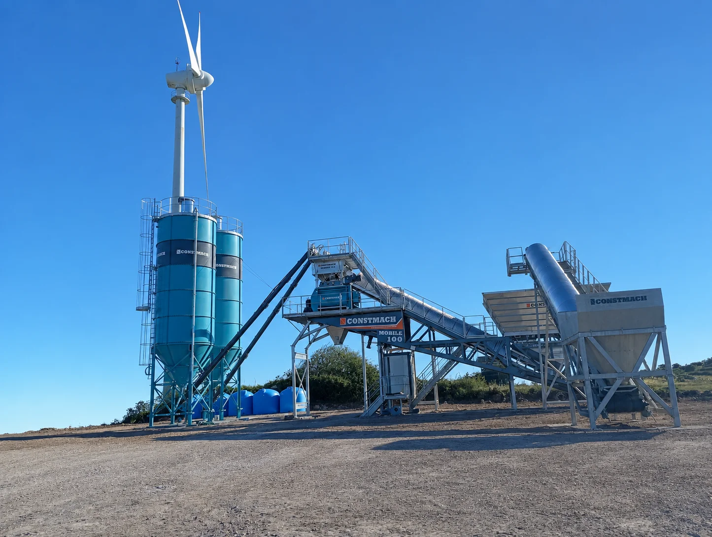 MOBILE 100 Betonmischanlage Italy