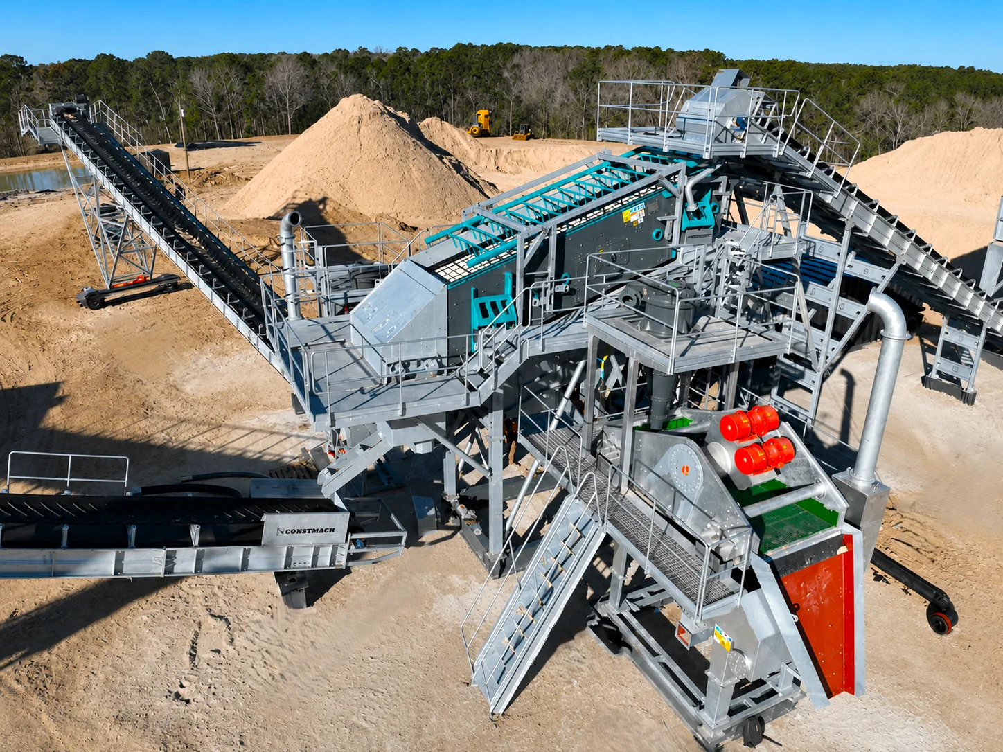 CONSTMACH Expands Across North America with a 250 TPH Screening & Washing Plant