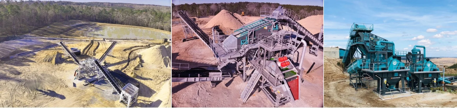Stationary Screening & Washing Plant