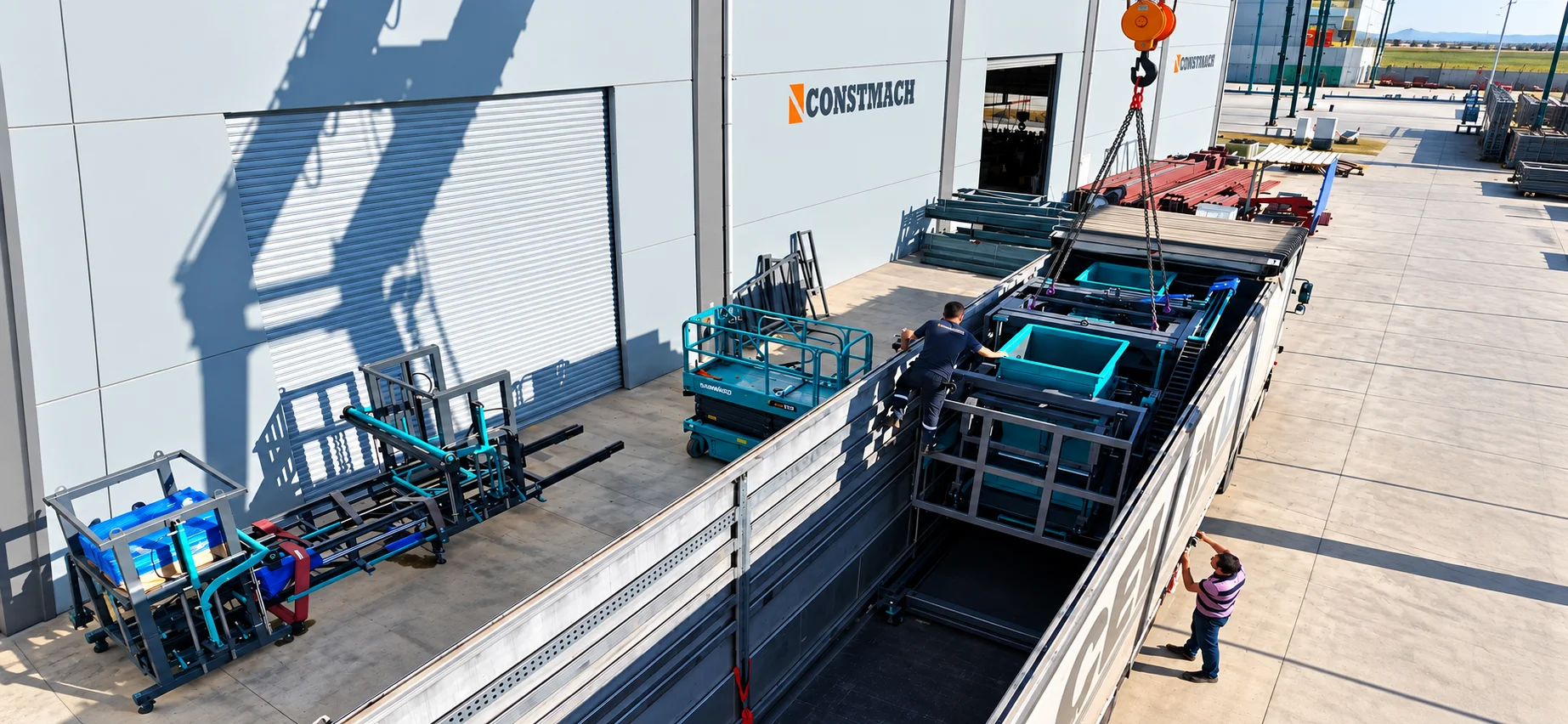 BS-25 | Betonske Blok Mašine – transport