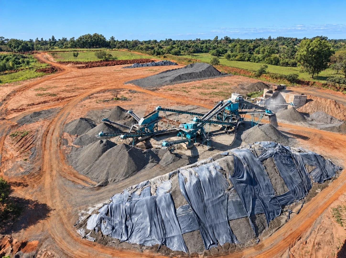 crushing plant paraguay