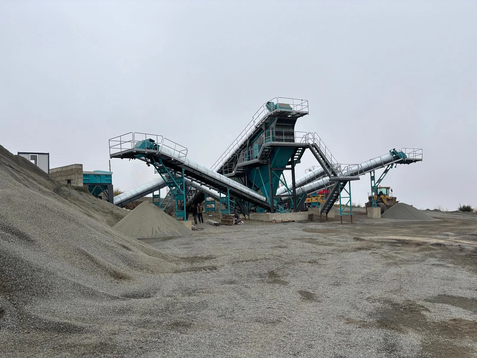 stationary crushing