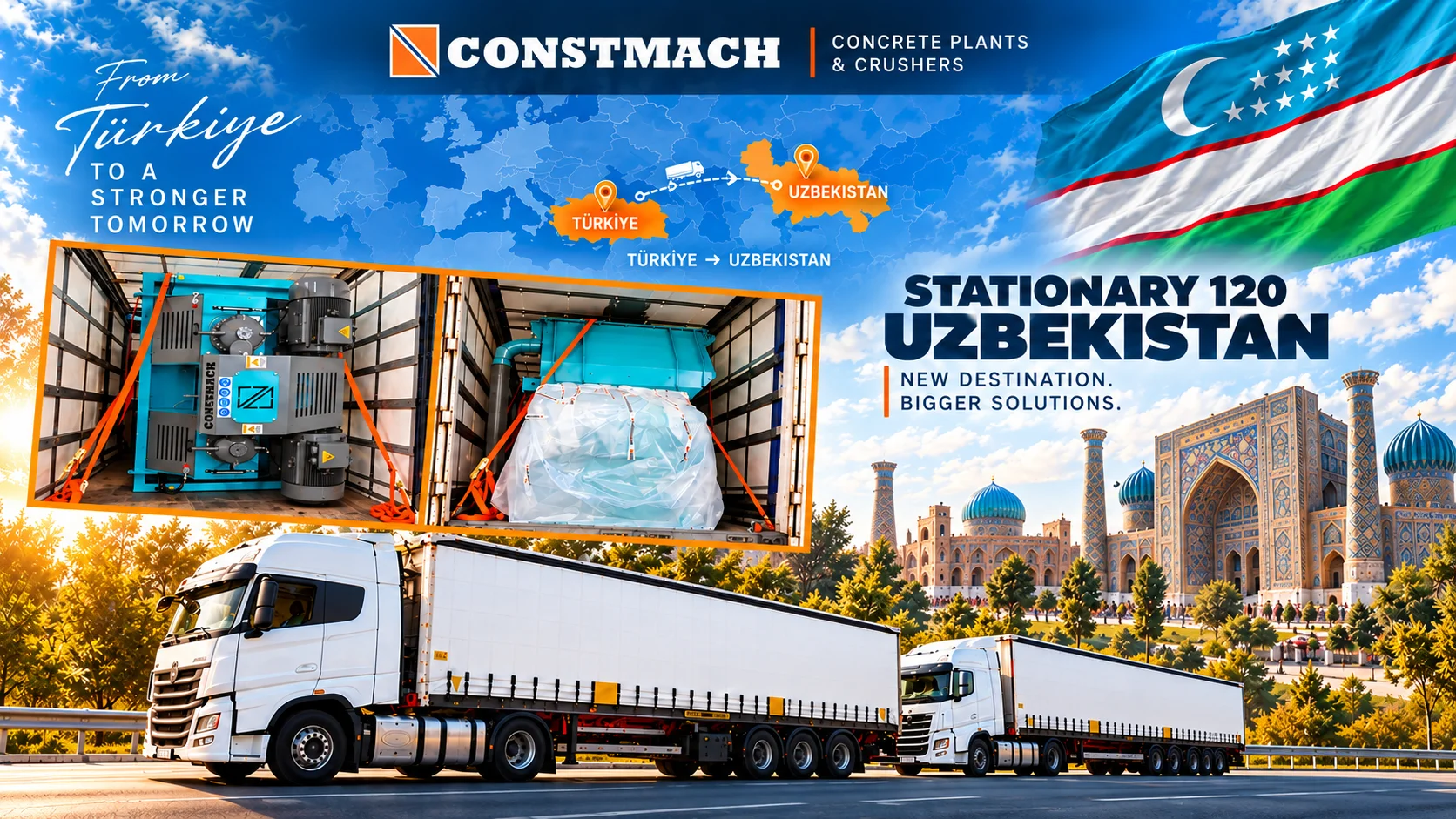 A New Country, A New Milestone: CONSTMACH Expands to Uzbekistan!
