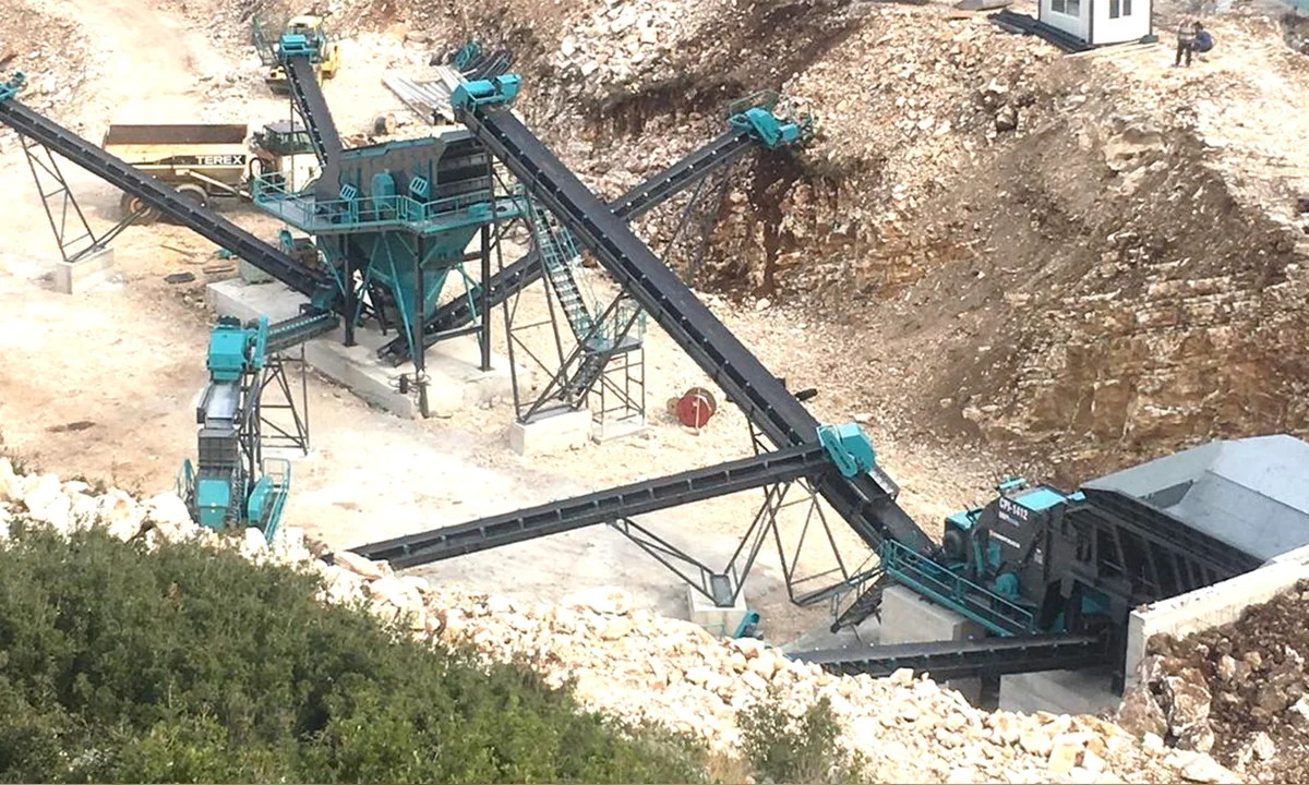 CONSTMACH Stationary Crushing & Screening Plant Commissioned in Albania