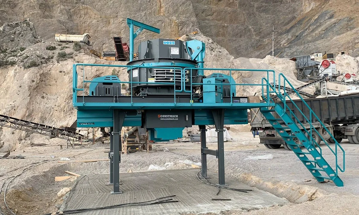 VSI-900-CR Vertical Shaft Impact Crusher Commissioned in Morocco