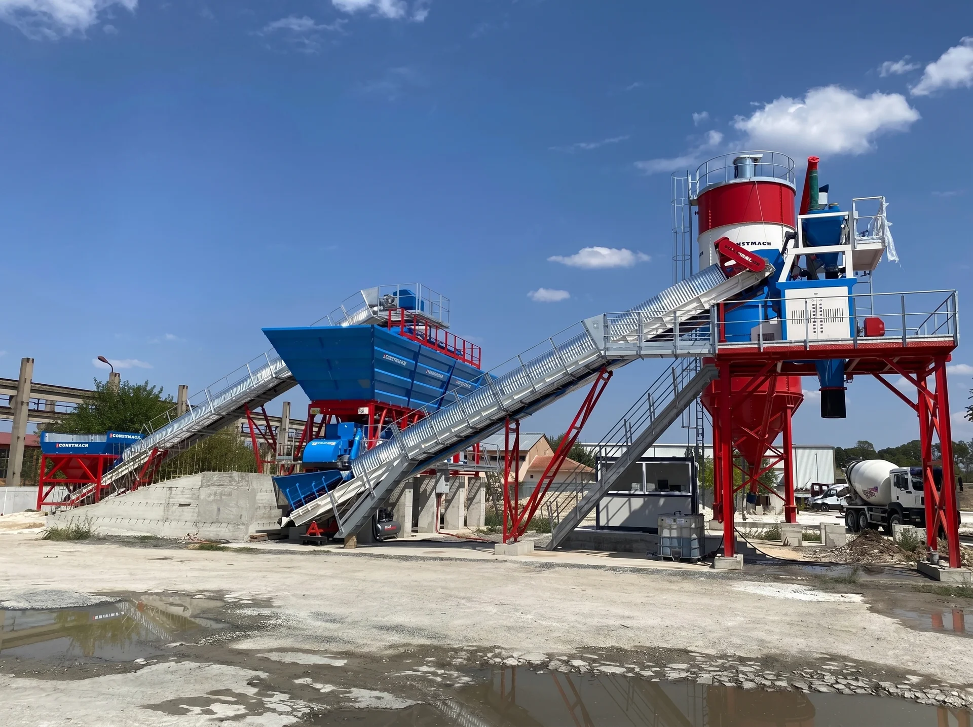 COMPACT 60 / BETONMISCHANLAGE — Bulgarien Installationsreferenz