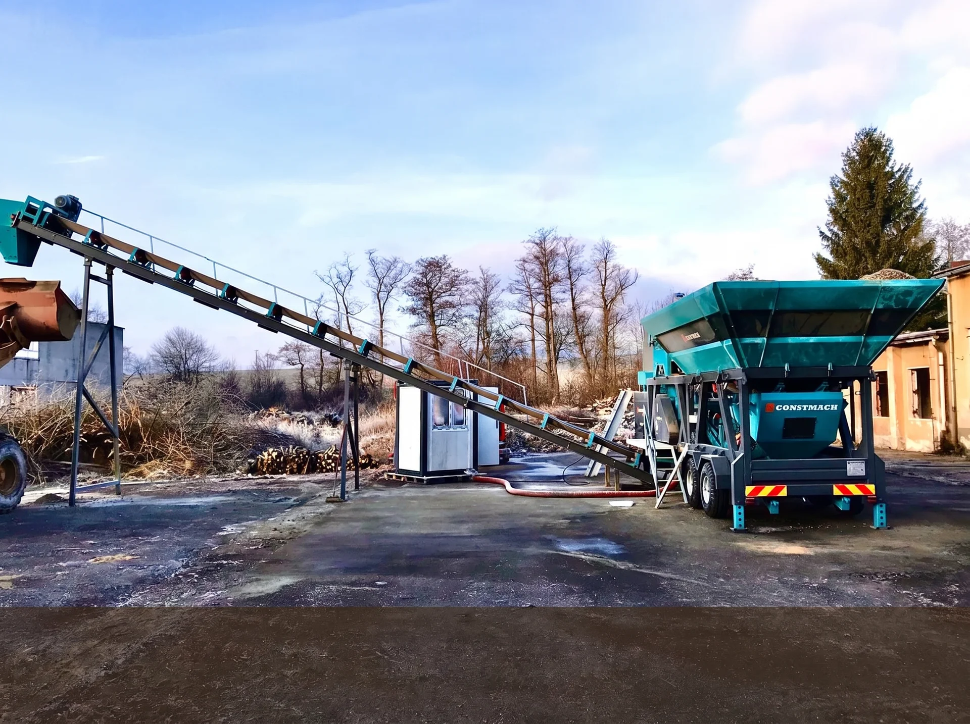 MOBICOM 30 / BETONMISCHANLAGE — Tschechien Installationsreferenz