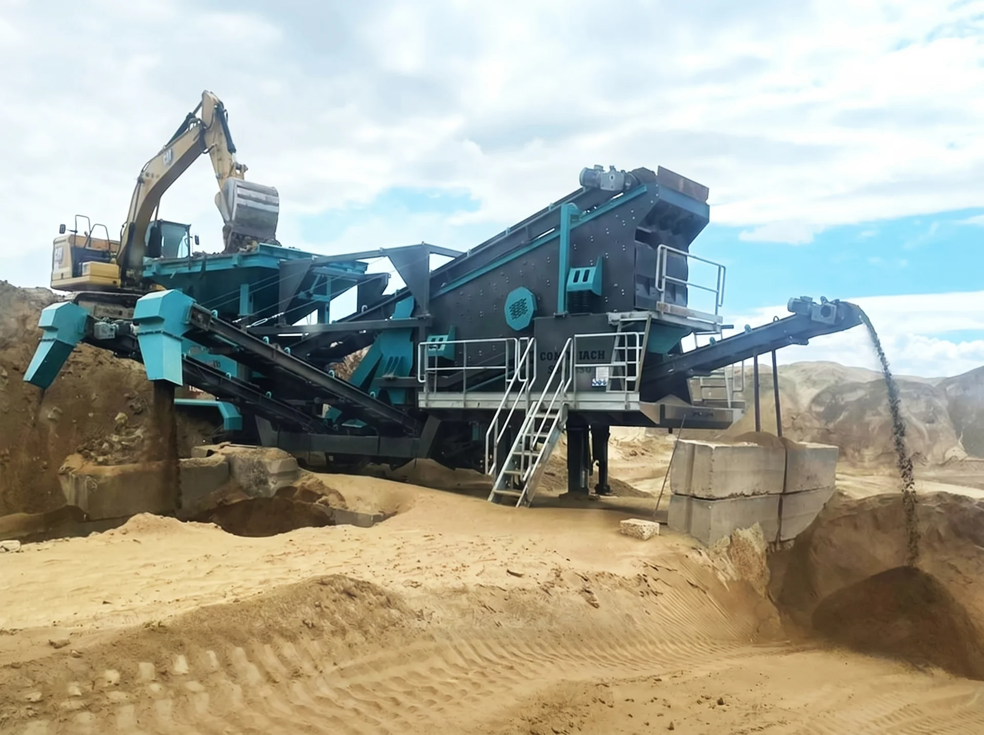 S - 1850 / MOBILE SIEBANLAGE — Kazakhstan Installationsreferenz