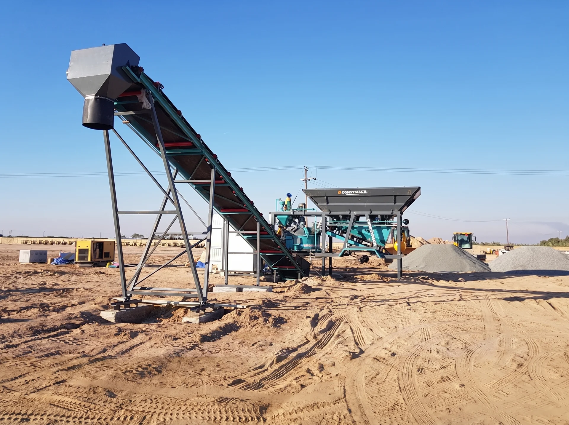 MOBICOM 30 / BETONMISCHANLAGE — Kuwait Installationsreferenz