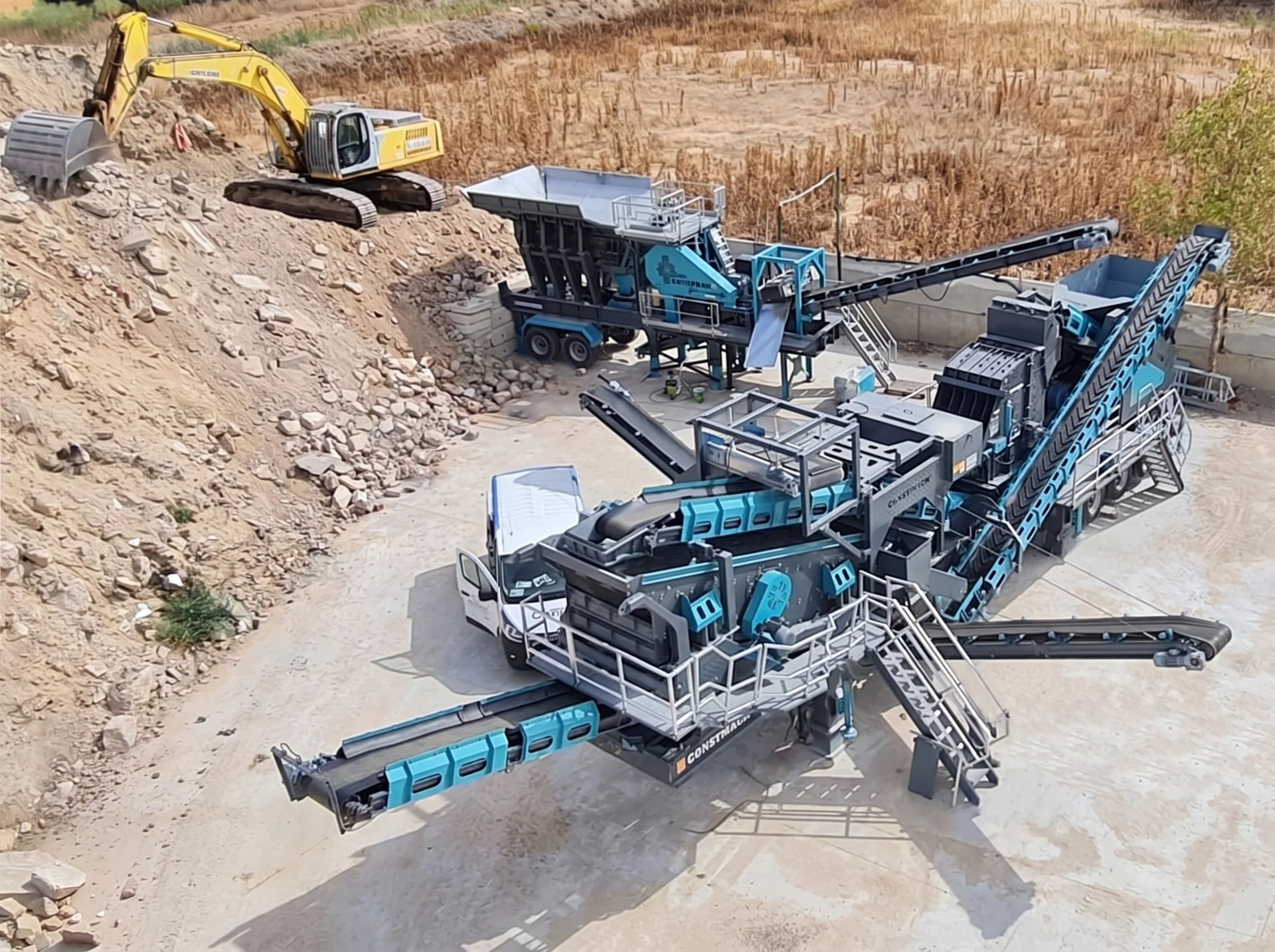 JS - 2 / MOBILE BRECH- UND SIEBANLAGE — Spain Installationsreferenz