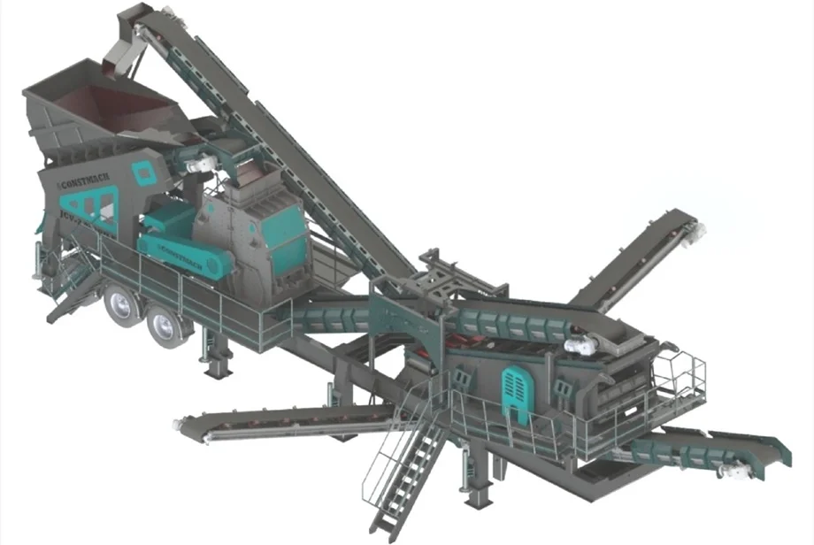 T-100 | Mobile Tertiär-Prallbrechanlage – Bild 1