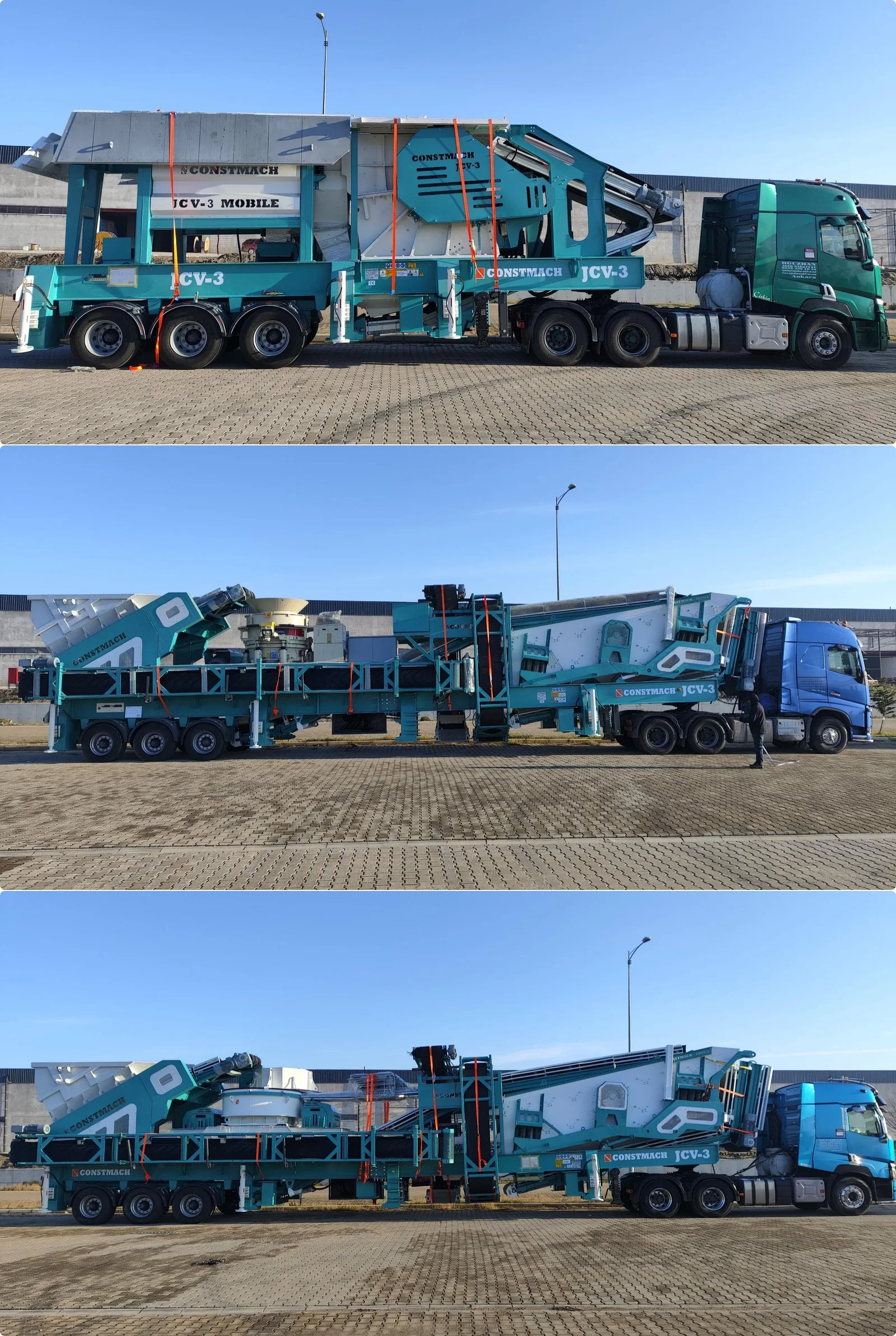 JCV-1 | Mobile Brechanlage Transport